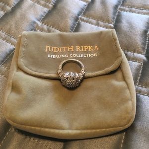 Judith Ripka Sterling Silver Ring